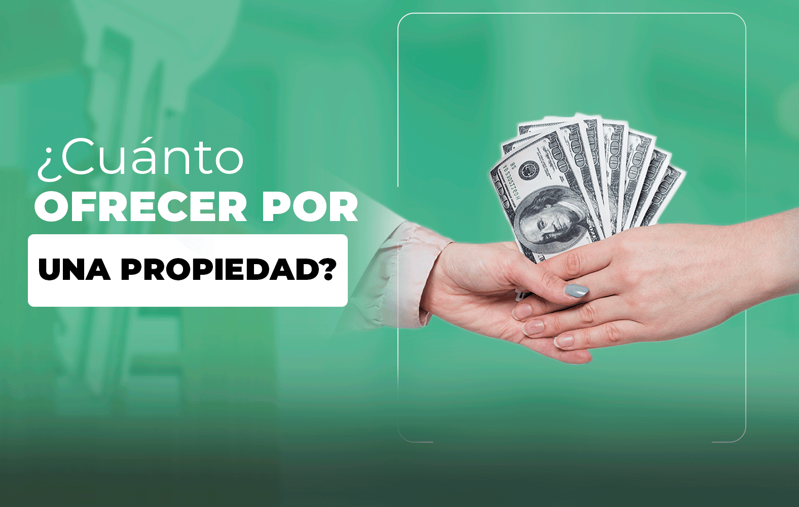 ¿Cuánto debo ofrecer por una propiedad?